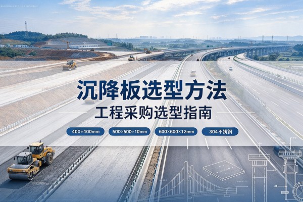 云阳沉降板选择方法