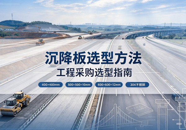 云阳沉降板选择方法