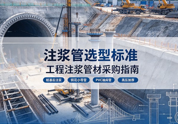云阳注浆管选型标准